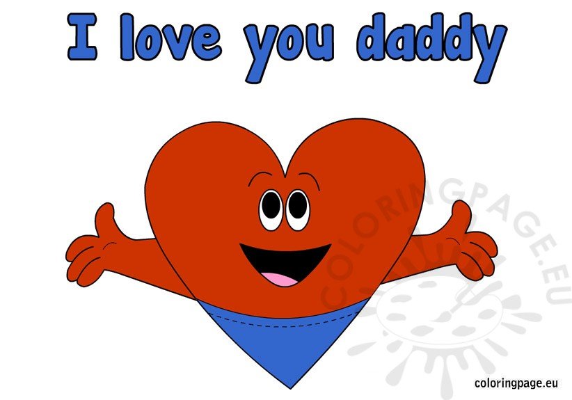 i love you daddy