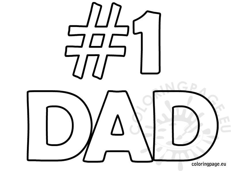 #1-dad-coloring-page