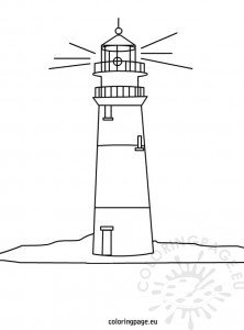 lighthouse coloring page  coloring page