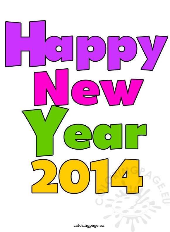 happy new year 2014