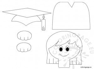 preschool-graduation-template – Coloring Page