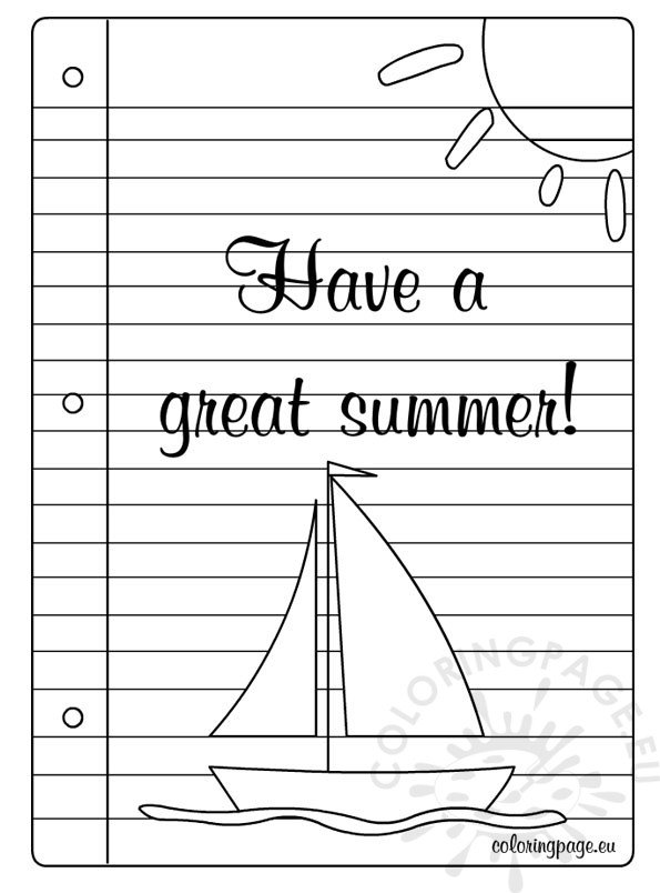 have a great summer2