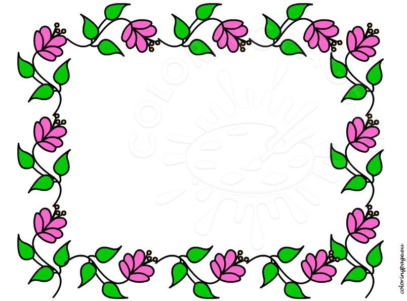 mothers day border paper