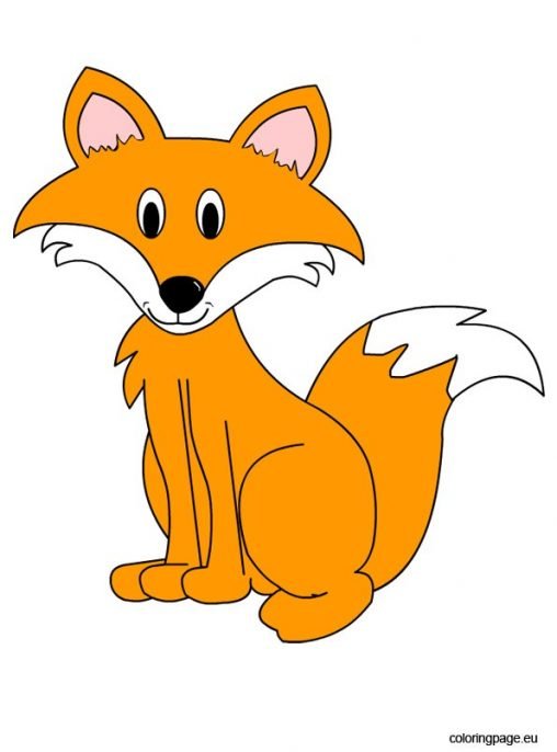 Fox | Coloring Page