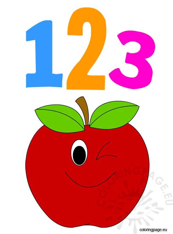 123 apple 2