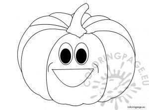 Halloween Pumpkin Face Template