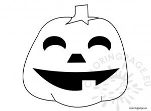 Black and white pumpkin Halloween