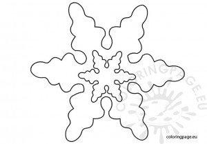 Snowflake Printables Template 