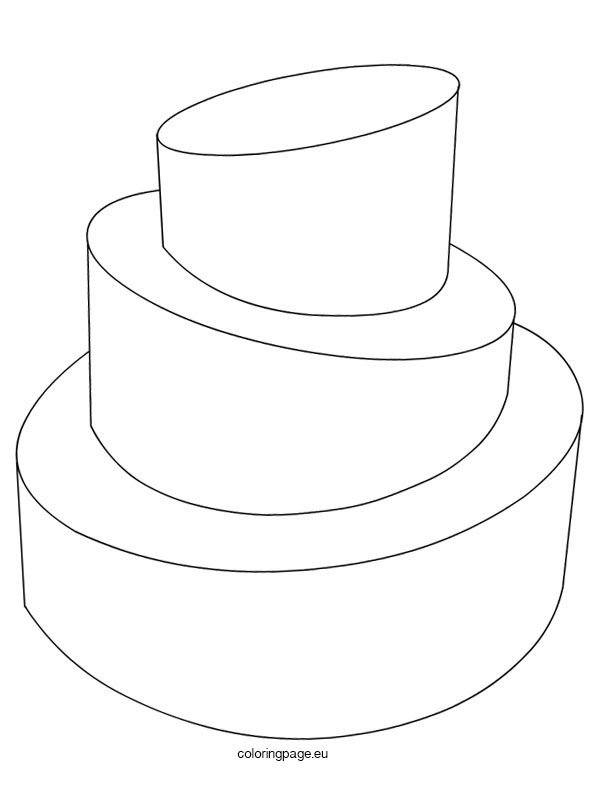 wedding cake template