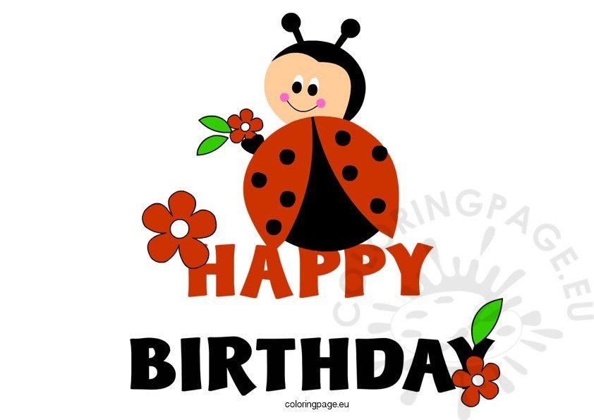 ladybug happy birthday