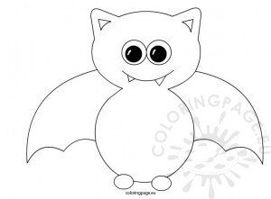 bat coloring page  coloring page