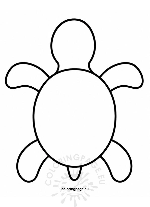 turtle template for preschool