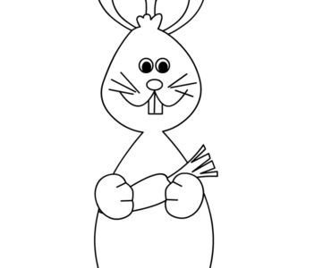 rabbit cartoon carrot