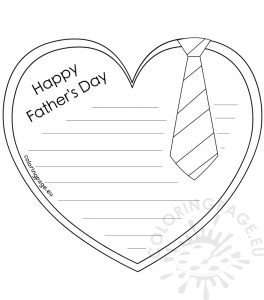 fathers-day-letter-template – Coloring Page
