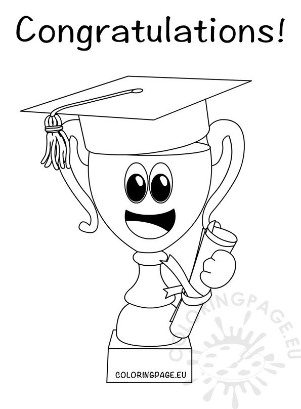 trophy cup hat graduation2