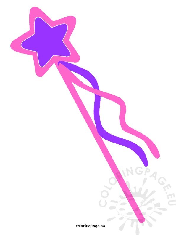 Magic Star Fairy Wand clipart