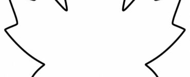 maple leaf shape