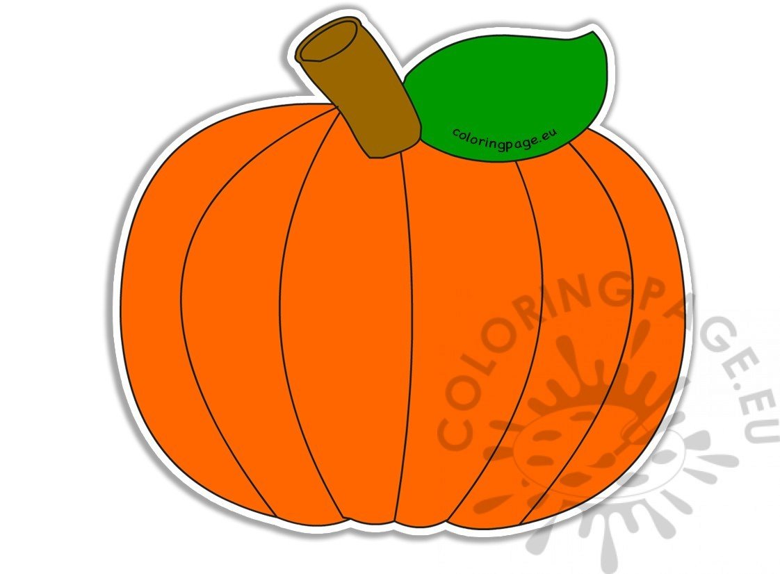 Download simple-pumpkin-decoration - Coloring Page