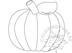 Simple pumpkin pattern