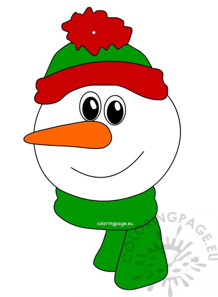 Snowman christmas ornaments | Coloring Page