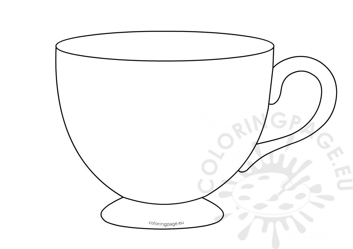 teacup template