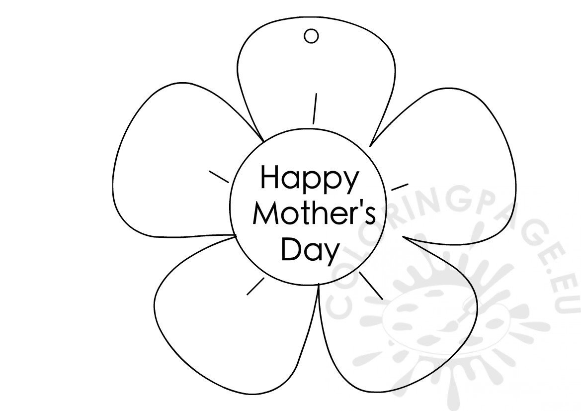 flower shaped mothers day2