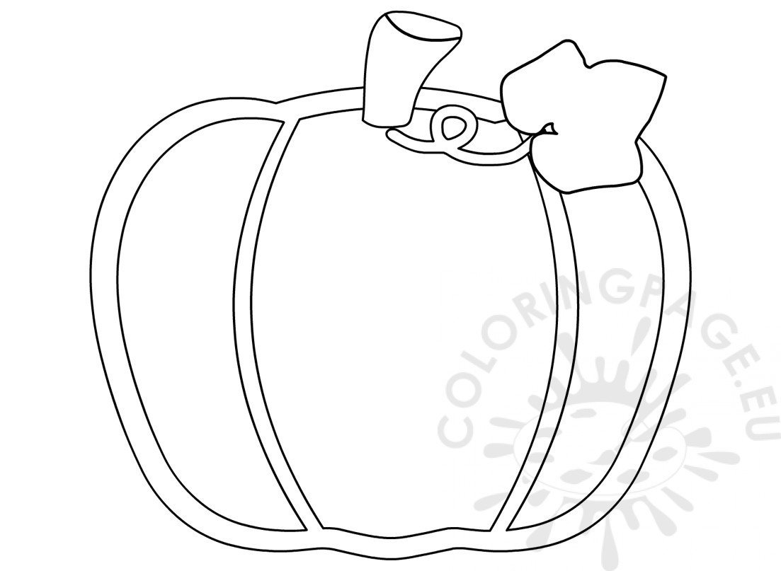 simple pumpkin drawing