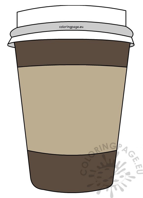 closed paper cup coffee
