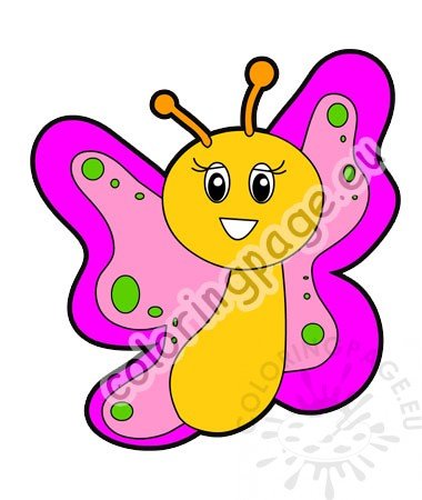 happy smiling butterfly2