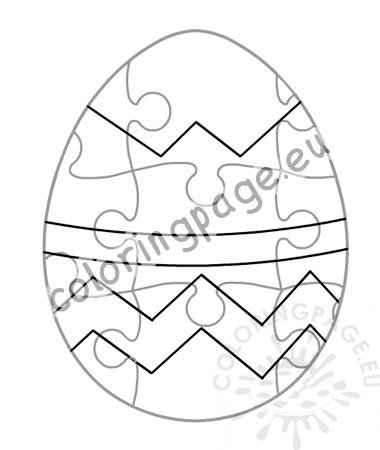 easter egg jigsaw puzzle