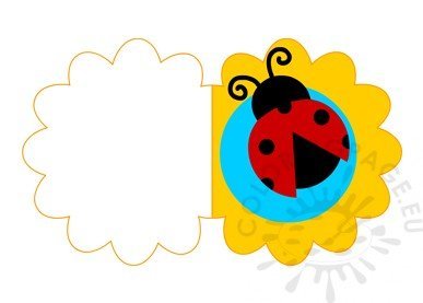 ladybug flower card2