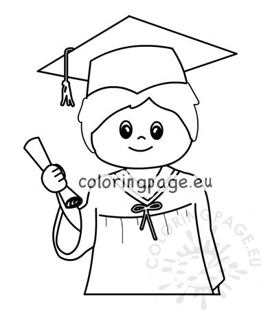 preschool graduation boy