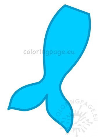 blue mermaid tail