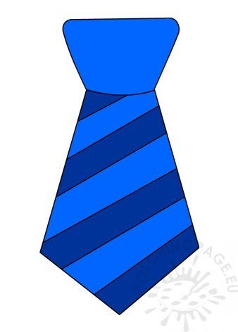 necktie stripes blue