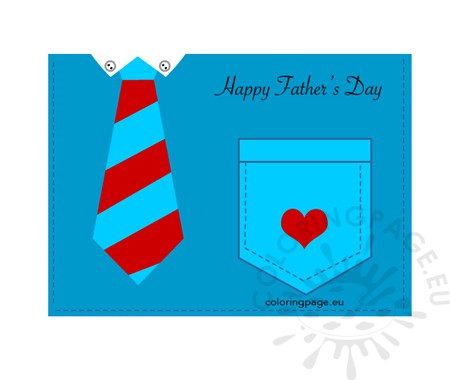 fathers card printable