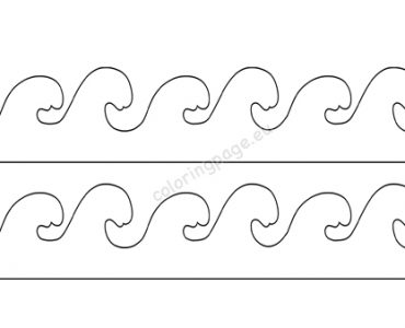 wave border