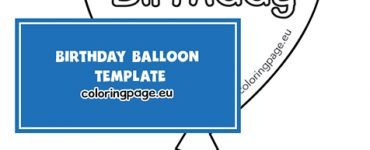 birthday balloon template