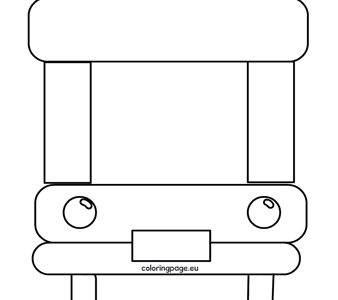 school bus photo frame2