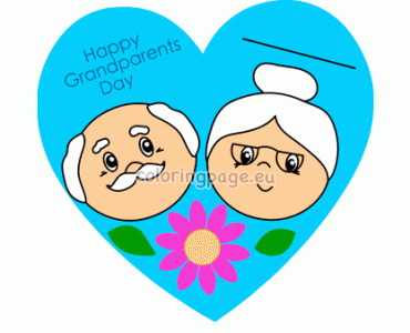 Grandparents Day Heart Card