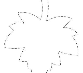 fall leaf trace