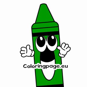 green crayon