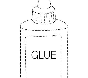 preschool glue line