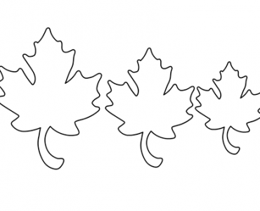 Maple leaf pattern