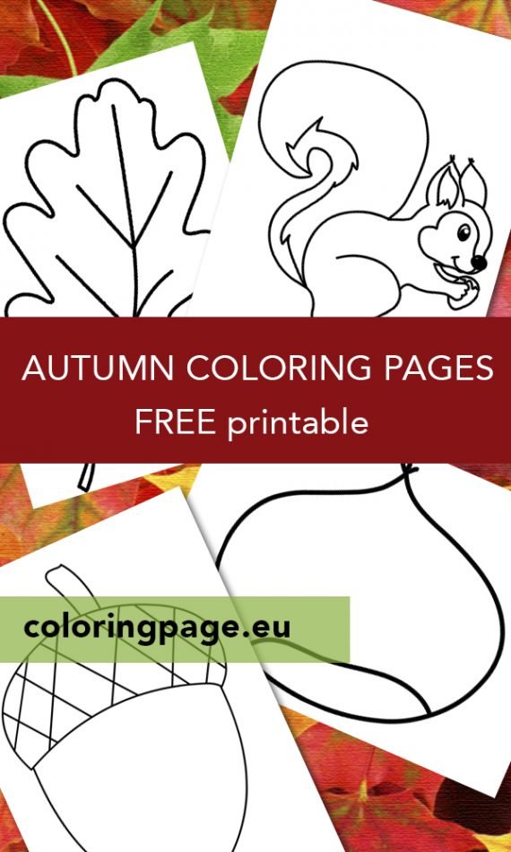 15 Autumn coloring pages free printable | Coloring Page