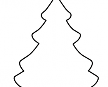 christmas tree template free