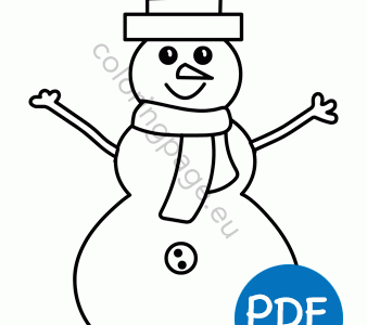 hanging snowman decoration