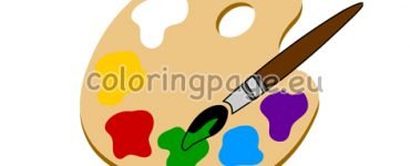 palette paint brush