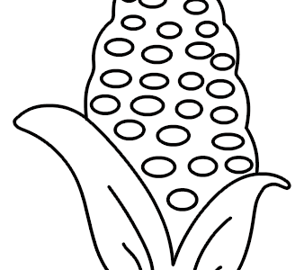Indian Feather template – Coloring Page