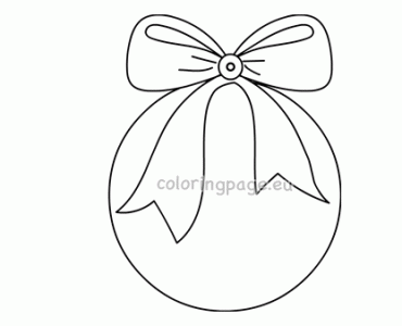 christmas ball bow