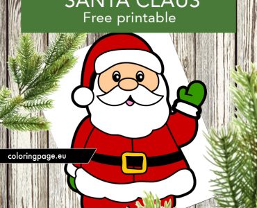 santa claus printable